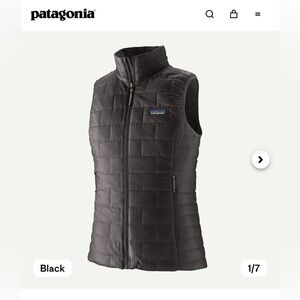 Patagonia Women's Black Nano Puff Vest